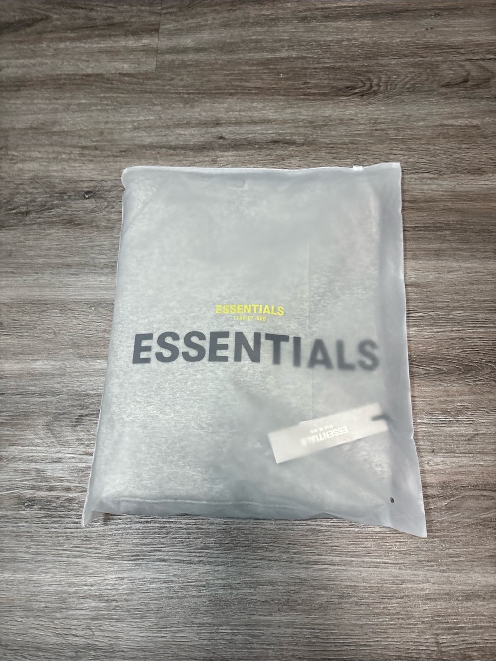 Fw20 fear of god essentials Heather Oatmeal hoodie - Picture 6 of 7